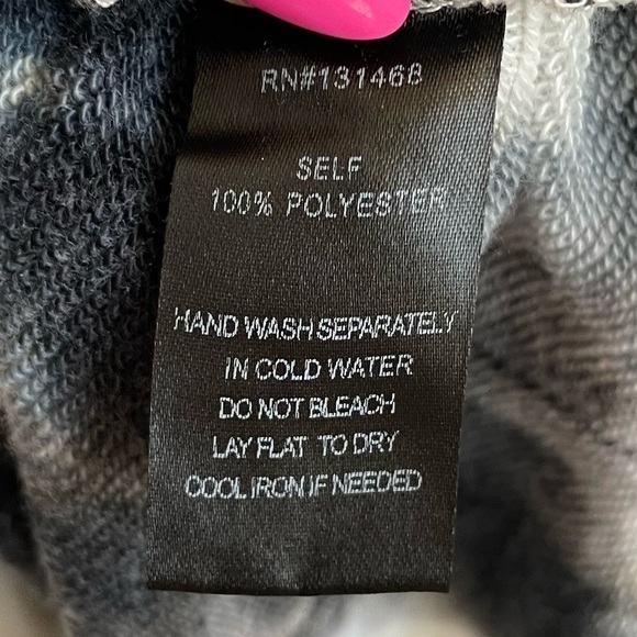 VICI Navy Tie Dye Ruched Dress, Size S - Picture 8 of 8